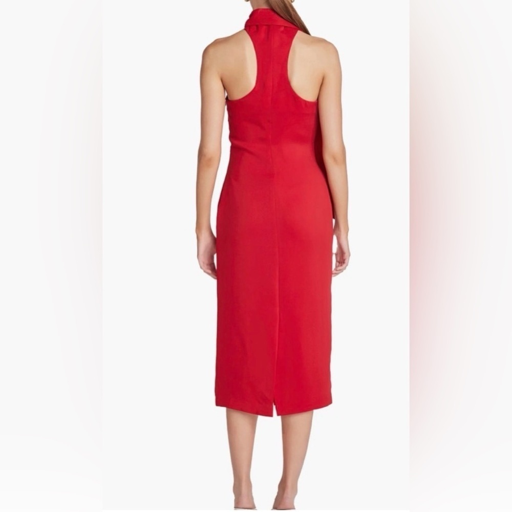 ENDLESS ROSE NWT STRAPLESS SCARF COLUMN MIDI halter DRESS S party home coming - Picture 1 of 8